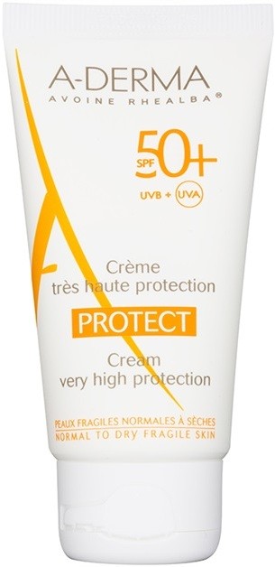 A-Derma Protect védő krém normál és száraz bőrre SPF 50+  40 ml