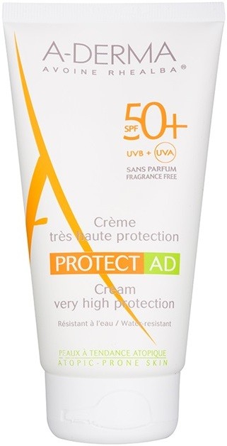 A-Derma Protect AD védő napozó krém atópiás bőrre SPF 50+  150 ml