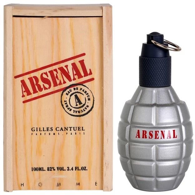 Gilles Cantuel Arsenal Grey eau de parfum férfiaknak 100 ml