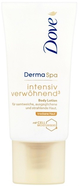 Dove DermaSpa Goodness³ testápoló tej a finom és sima bőrért  50 ml