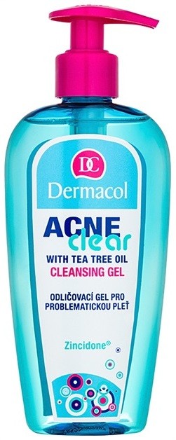 Dermacol Acneclear sminklemosó tisztító gél a problémás bőrre  200 ml