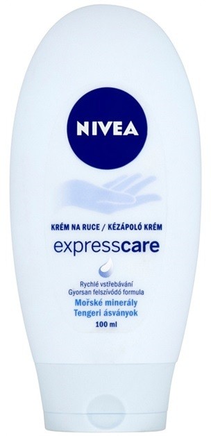 Nivea Express Care kézkrém tengeri ásványokkal  100 ml