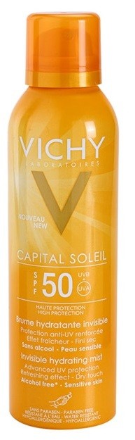 Vichy Capital Soleil láthatatlan hidratáló spray SPF 50  200 ml