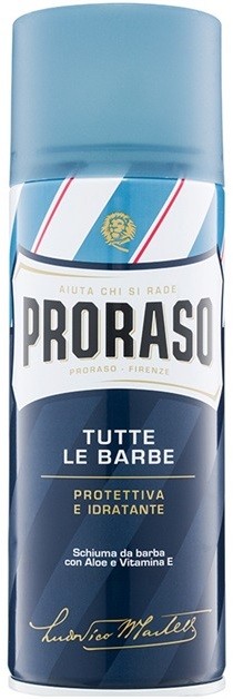 Proraso Blue borotválkozási hab hidratáló hatással  400 ml