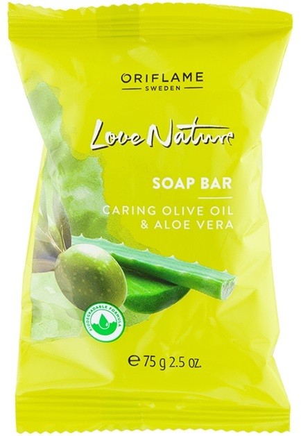 Oriflame Love Nature parfümös szappan aleo verával  75 g