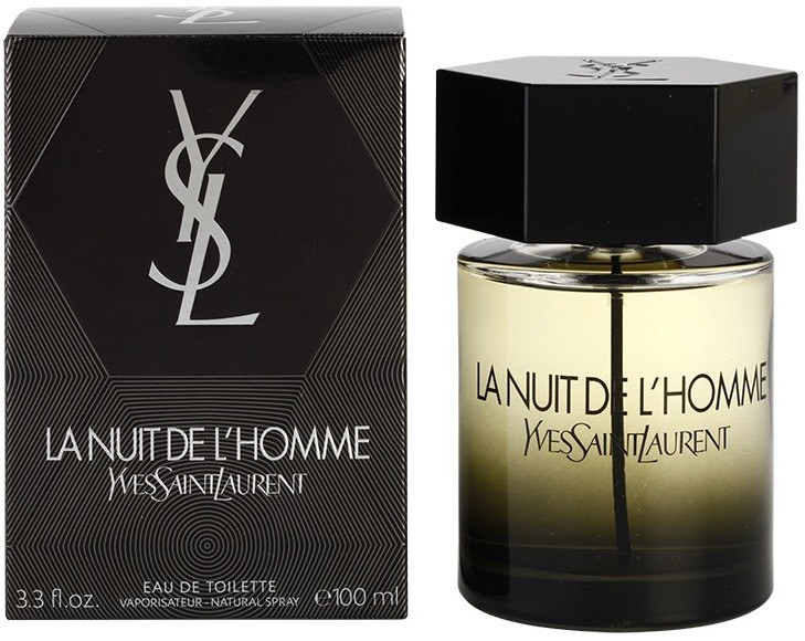 Yves Saint Laurent La Nuit de L'Homme eau de toilette férfiaknak 100 ml