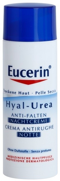 Eucerin Hyal-Urea éjszakai ránctalanító krém száraz és atópiás bőrre  50 ml