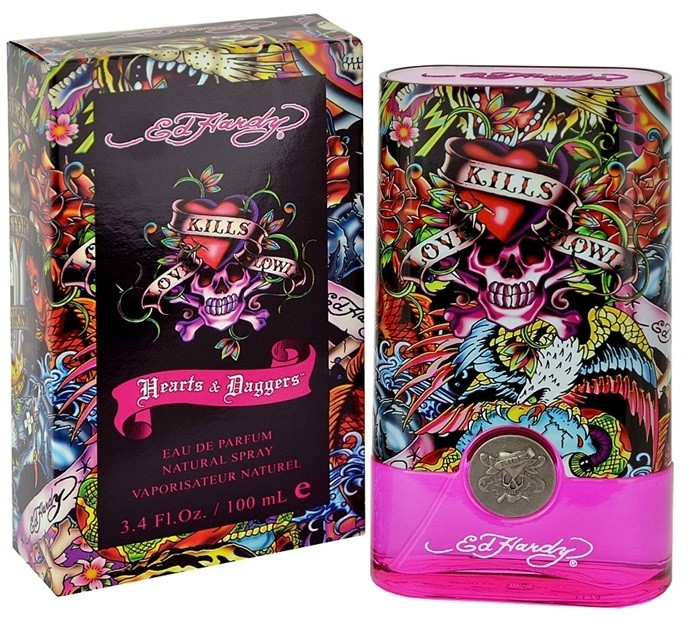 Christian Audigier Ed Hardy Hearts & Daggers for Her eau de parfum nőknek 100 ml