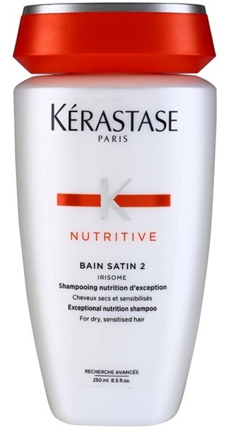 Kérastase Nutritive Bain Satin 2 tápláló samponfürdő normálistól az erős és száraz hajig  250 ml