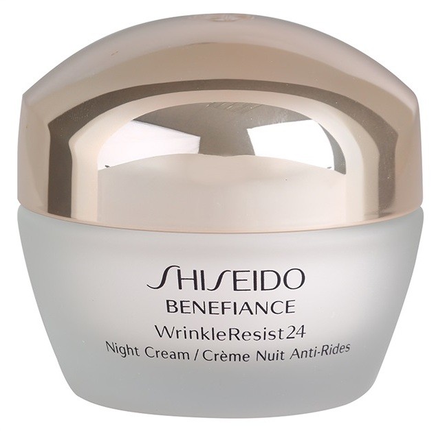 Shiseido Benefiance WrinkleResist24 éjszakai hidratáló krém a ráncok ellen  50 ml