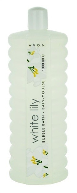 Avon Bubble Bath habfürdő nagy csomagolás White Lily 1000 ml