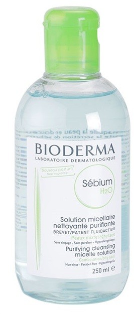 Bioderma Sébium H2O micelláris víz kombinált és zsíros bőrre  250 ml