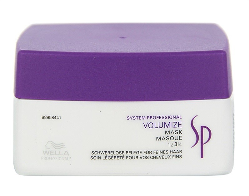 Wella Professionals SP Volumize maszk finom és lesimuló hajra  200 ml