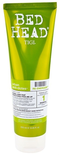 TIGI Bed Head Urban Antidotes Re-energize sampon normál hajra  250 ml