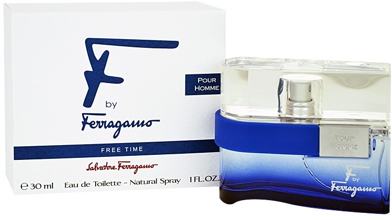Salvatore Ferragamo F by Ferragamo Free Time eau de toilette férfiaknak 30 ml