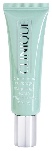 Clinique Continuous Coverage fedő make-up SPF 15 árnyalat 01 Porcelain Glow 30 ml