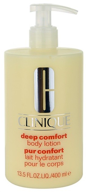 Clinique Deep Comfort mélyhidratáló testápoló tej  400 ml