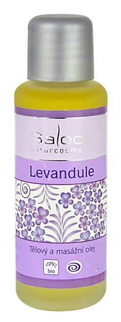 Saloos Bio Body and Massage Oils test és masszázs olaj Levendula  50 ml