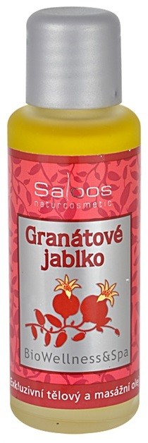 Saloos Bio Wellness test és masszázsolaj gránátalma  50 ml