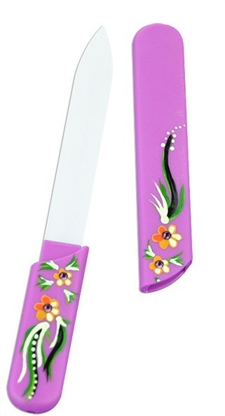 Bohemia Crystal Hard Painted Nail File körömreszelő