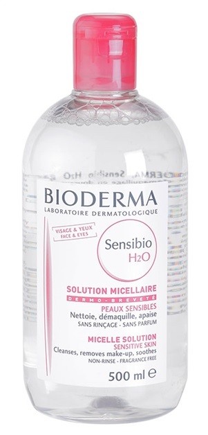 Bioderma Sensibio H2O micelláris víz az érzékeny arcbőrre  500 ml