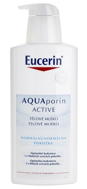 Eucerin Aquaporin Active testápoló tej normál bőrre  400 ml