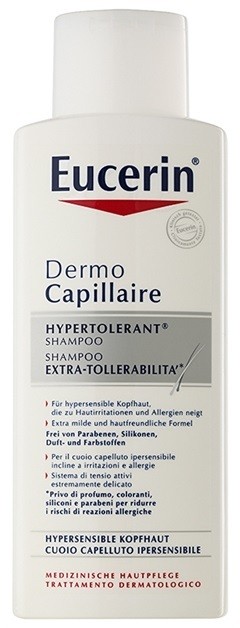 Eucerin DermoCapillaire nagyon toleráns sampon az irritált bőrre  250 ml