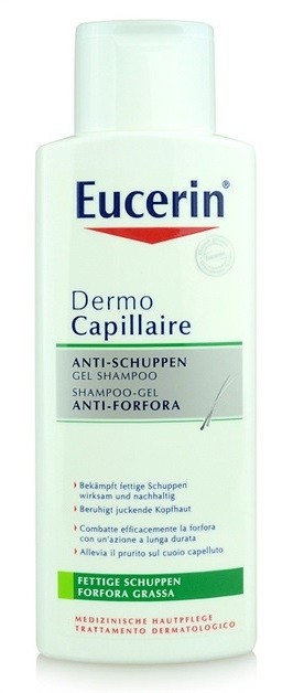 Eucerin DermoCapillaire sampon zsíros korpa ellen  250 ml