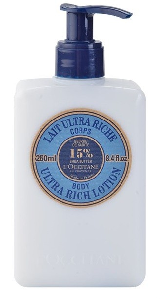 L'Occitane Karité testápoló tej  250 ml