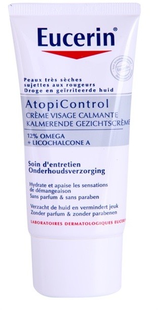 Eucerin Dry Skin Dry Skin Omega bőrkrém száraz és atópiás bőrre  50 ml