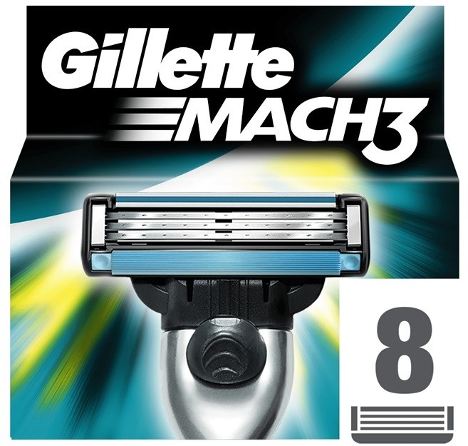 Gillette Mach 3 Spare Blades tartalék pengék