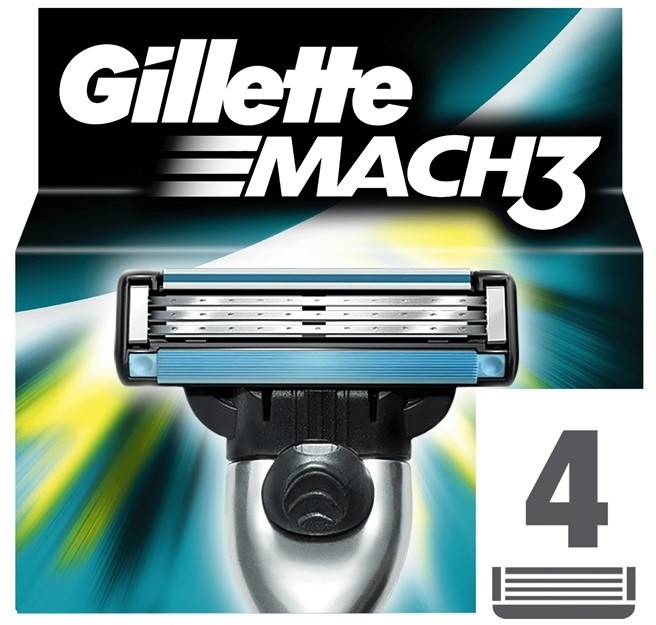 Gillette Mach 3 Spare Blades tartalék pengék  4 db