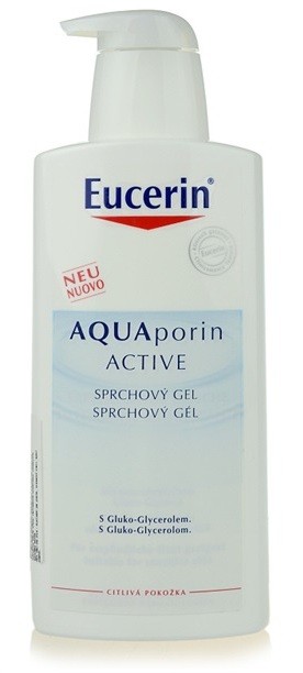 Eucerin Aquaporin Active tusfürdő gél az érzékeny bőrre  400 ml