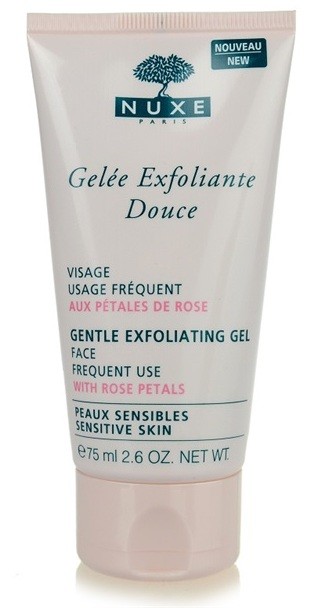 Nuxe Cleansers and Make-up Removers tisztító peeling az érzékeny arcbőrre  75 ml