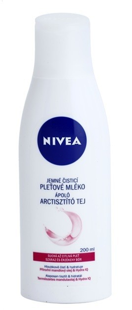 Nivea Aqua Effect tisztító arctej az érzékeny száraz bőrre  200 ml