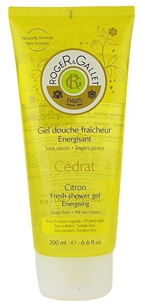 Roger & Gallet Cédrat felfrissítő tusfürdő gél  200 ml