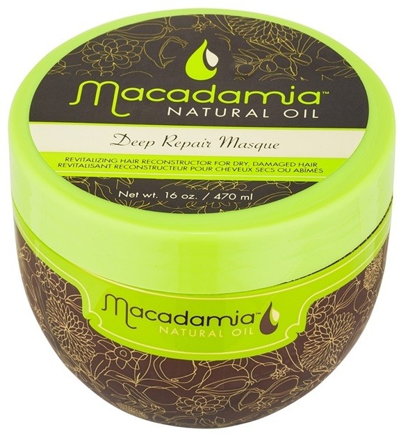 Macadamia Natural Oil Care maszk száraz és sérült hajra  470 ml