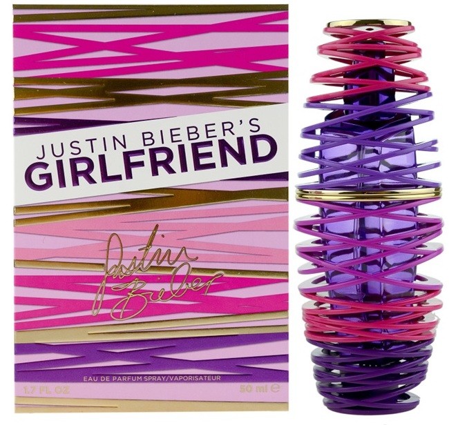 Justin Bieber Girlfriend eau de parfum nőknek 50 ml