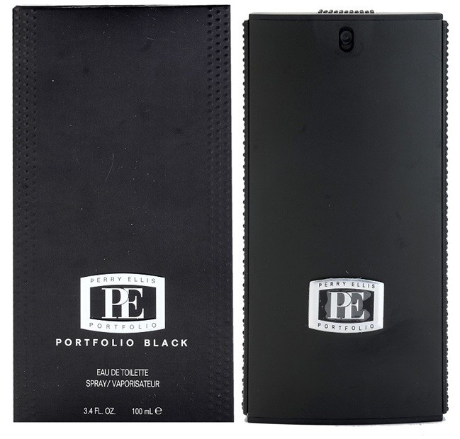 Perry Ellis Portfolio Black eau de toilette férfiaknak 100 ml