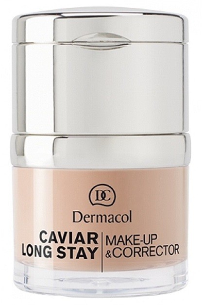 Dermacol Caviar Long Stay hosszantartó make-up és korrektor kaviár kivonattal árnyalat fair 30 ml