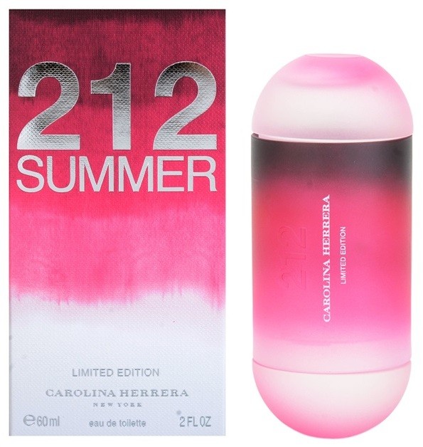 Carolina Herrera 212 Summer eau de toilette nőknek 60 ml limitált kiadás