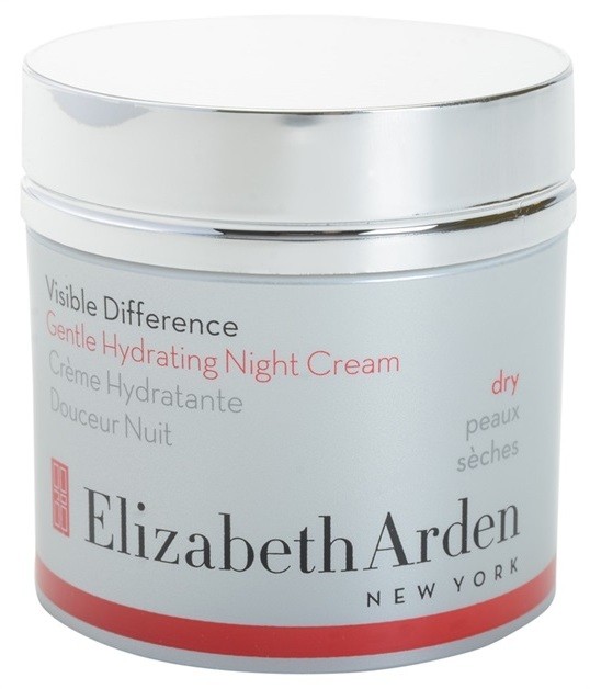 Elizabeth Arden Visible Difference Gentle Hydrating Night Cream éjszakai hidratáló krém száraz bőrre  50 ml