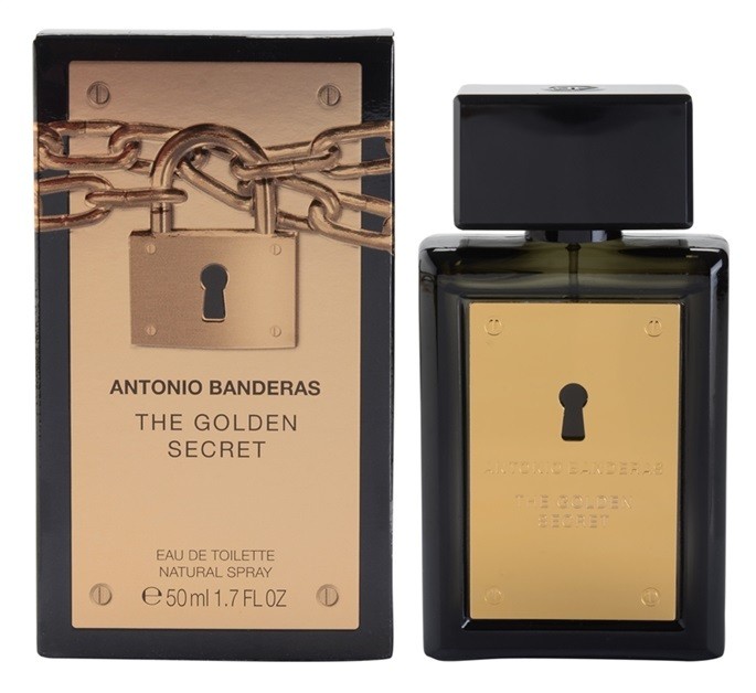 Antonio Banderas The Golden Secret eau de toilette férfiaknak 50 ml