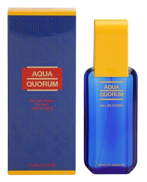 Antonio Puig Aqua Quorum eau de toilette férfiaknak 100 ml