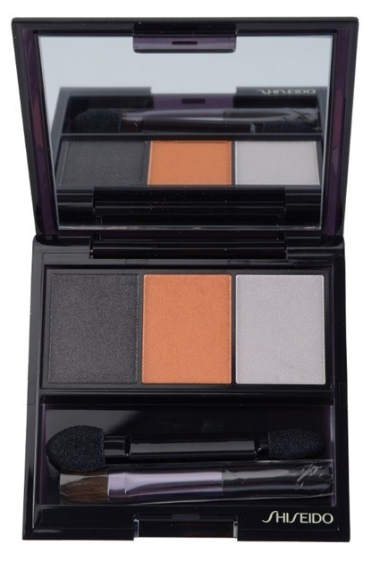 Shiseido Eyes Luminizing Satin trio szemhéjfesték  árnyalat OR 302 Fire 3 g