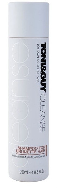 TONI&GUY Cleanse sampon a barna árnyalatú hajra  250 ml