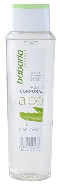 Babaria Aloe Vera hidratáló testápoló olaj Aloe Vera tartalommal  400 ml