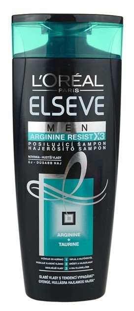 L’Oréal Paris Elseve Arginine Resist X3 erősítő sampon uraknak  250 ml