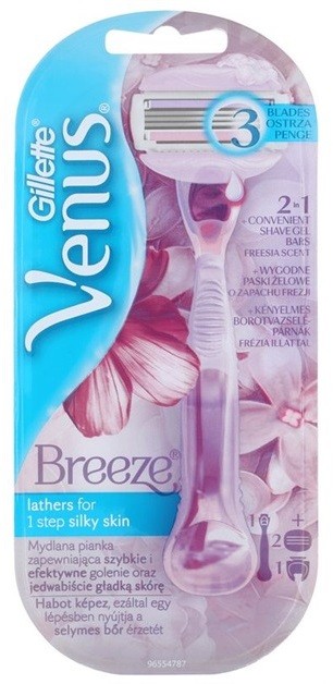 Gillette Venus Breeze borotva tartalék pengék 2 db