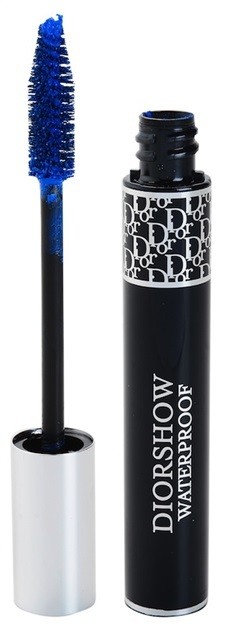 Dior Diorshow Mascara Waterproof vízálló göndörítő és nagyobbító szempillaspirál árnyalat 258 Catwalk Blue  11,5 ml